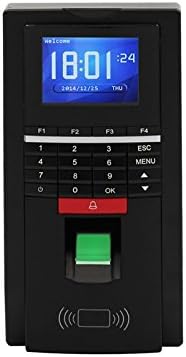 Ciecoo Biometric Fingerprint Attendance Time Clock and Access Control support Fingerprint, ID card, Password
