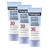 Neutrogena Ultra Sheer SPF 30 Travel 3-Pack