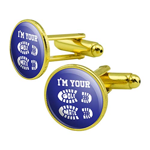 Set de mancuernas redondas I'm Your Soul Sole Mate color dorado miniatura 1