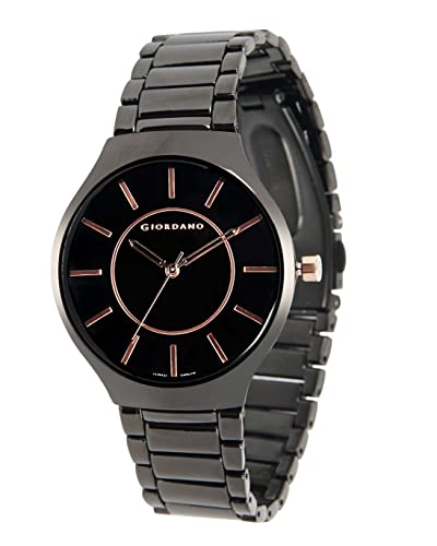 Image of Giordano Analog Stylish Watch for Women's Water Resistant Fashion Watch Round Shape with Stainless Steel Case Wrist Watch for Women /Ladies /Girls to Compliment Your Look /Ideal Gift for Women's-GZ-60044