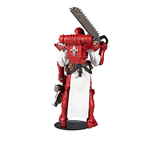 Mcfarlane Toys Warhammer 40,000 Adepta Sororitas Battle Sister (The Order Of The Bloody Rose) 7" Action Figure #TOP4