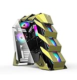 Conception de conduit d'air vertical : la conception optimisée du conduit d'air vertical aspire l'air froid par le bas et évacue la chaleur vers le haut, ce qui est particulièrement utile for la dissipation de la chaleur de la carte graphique, et le canal de câblage supérieur unique rend l'intérieur plus propre et plus rangé.