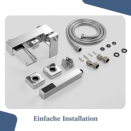 Rubinetto doccia per vasca da bagno a cascata con