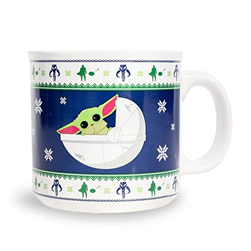 Taza cerámica Star Wars Grogu 20 onzas miniatura 1