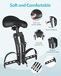 Siège de vélo et guidon pour adultes - Attache à vélo à cheval avant améliorée compatible avec tous les vélos de montagne pour enfants de 2 à 5 ans pour enfant