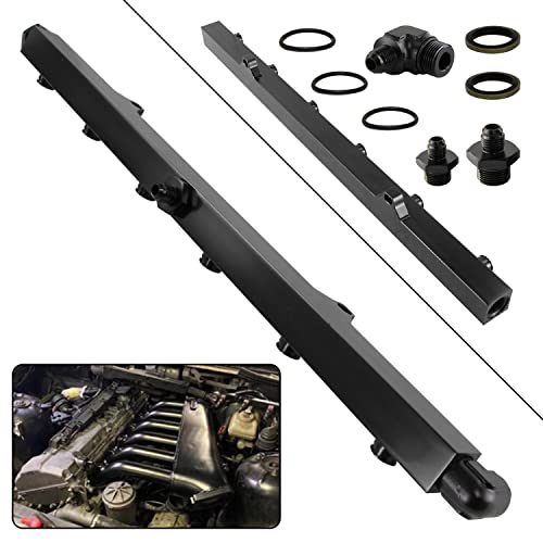 PKSABB High Flow Fuel Injector Rail for BMW 3-Series E36 E46 M50 M52 M54 325i 328i 323i M3 Z3 E39 528i Engine 6 Cylinder