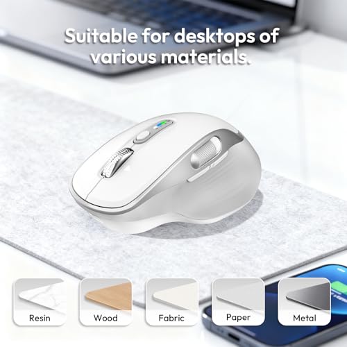 Mouse programable multidispositivo ideal para trabajar en tu computadora portátil o tableta 4