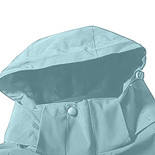 HAOLEI Women 3 In 1 Jackets Softshell Winter Waterproof Jacket Full Zip Windproof Coat with Hood Zip Pocket Fleece Ski Winter Warm Coats Lightweight Outdoor Rain Jackets Windbreaker Men - Image 2