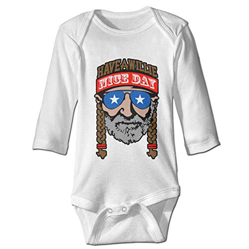 Have a Willie nice Day Unisex Baby Onesies Baby Bodysuit Newborn Onesies Cotton Long-Sleeve for Boys Girls Soft 12 Months