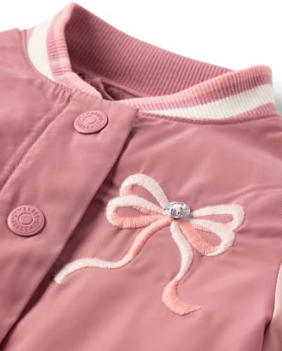Image of Gymboree Girls' And Toddler Embroidered Varsity Fall Jacket