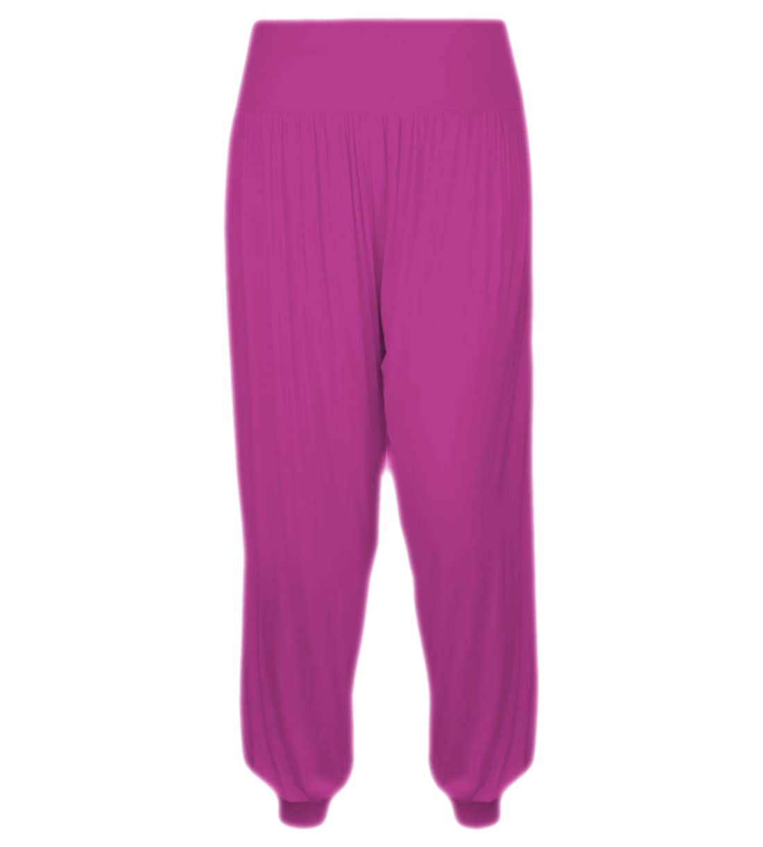 Harem Alibaba Trousers for Girls New Plain Pants Ali Baba Colour: Purple Size: 11-12 Years