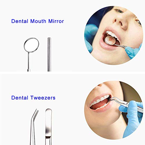 image for SENLMLER Professional Dental Pick Tools, Teeth Care Kit with Tooth Pic