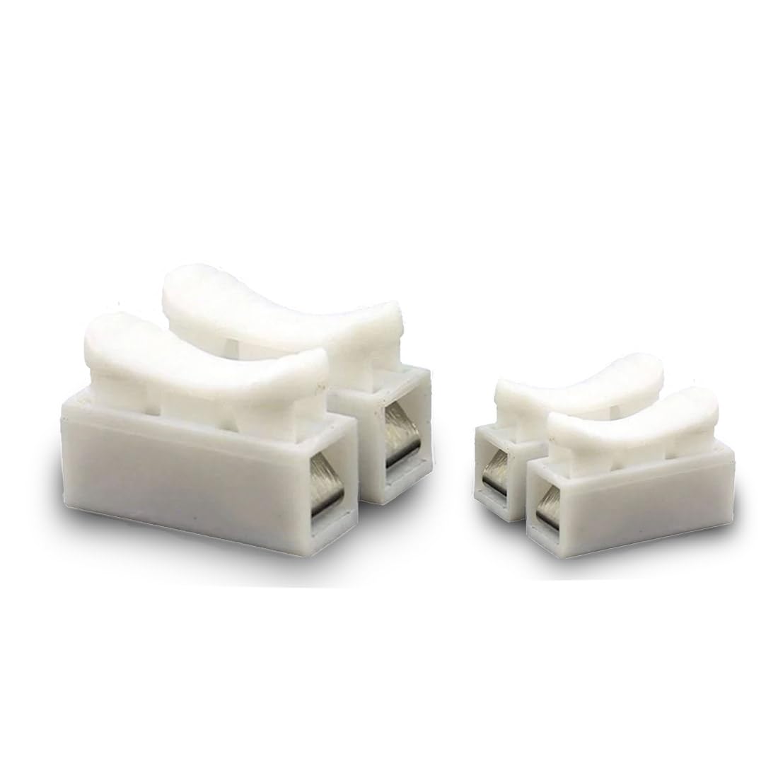 POWER CONNECT 2-Way Push Fit Connector (SET OF 10 Pieces) | 2 Way Quick Push Type Lock Electric Wire Connectors for Cable Lock Push Connector Terminals (SET OF 10 Pieces)-image-21