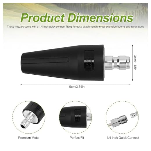 Penitue 3600 PSI Turbo Pressure Washer Nozzle