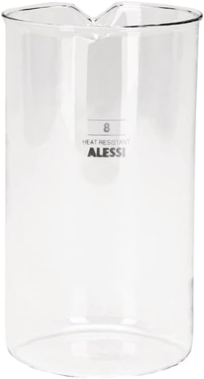 Alessi 35741 Replacement Glass for 9094 Coffee Maker, 8 Cups