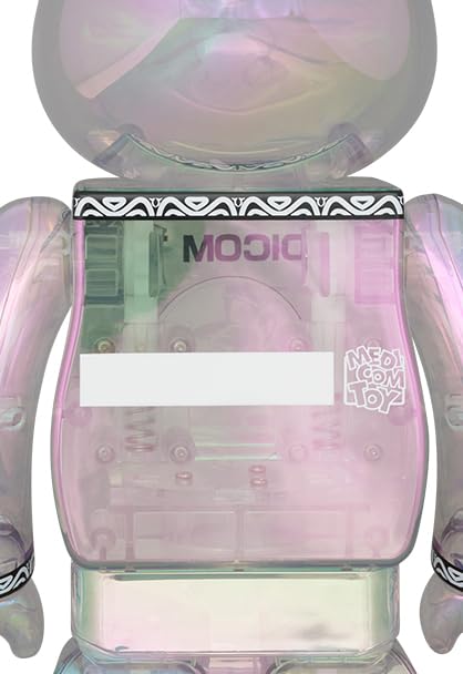 Amazon | BE@RBRICK CENTURION CLEAR CHROME Ver. 100％ & 400