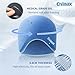 Chilmax Migraine Relief Cap,Full Head Ice Hat Hot & Cold Gel Compress Pack with Face and Eye Mask,Headache Ice Pack Head Wrap for Hangover, Fever, Puffy Eyes,Tension, Sinus, Stress Relief (Blue)