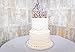 Personalized Mr Mrs Wedding Cake Topper - Customized Last Name & Date w/Heart - Mirrored Acrylic