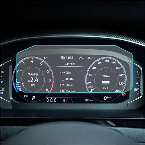 Cristal templado para VW Arteon 9.2 protector pantalla de coche para viajes seguros y limpios