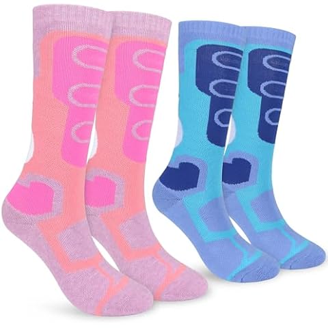 KOOOGEAR Kids Knee High Ski Socks Cover