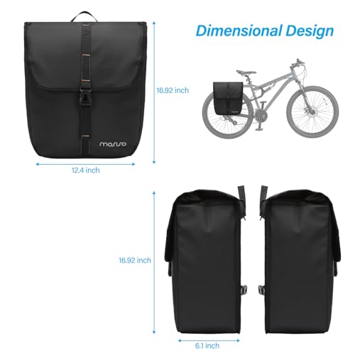MOSISO 20L Waterproof Panniers