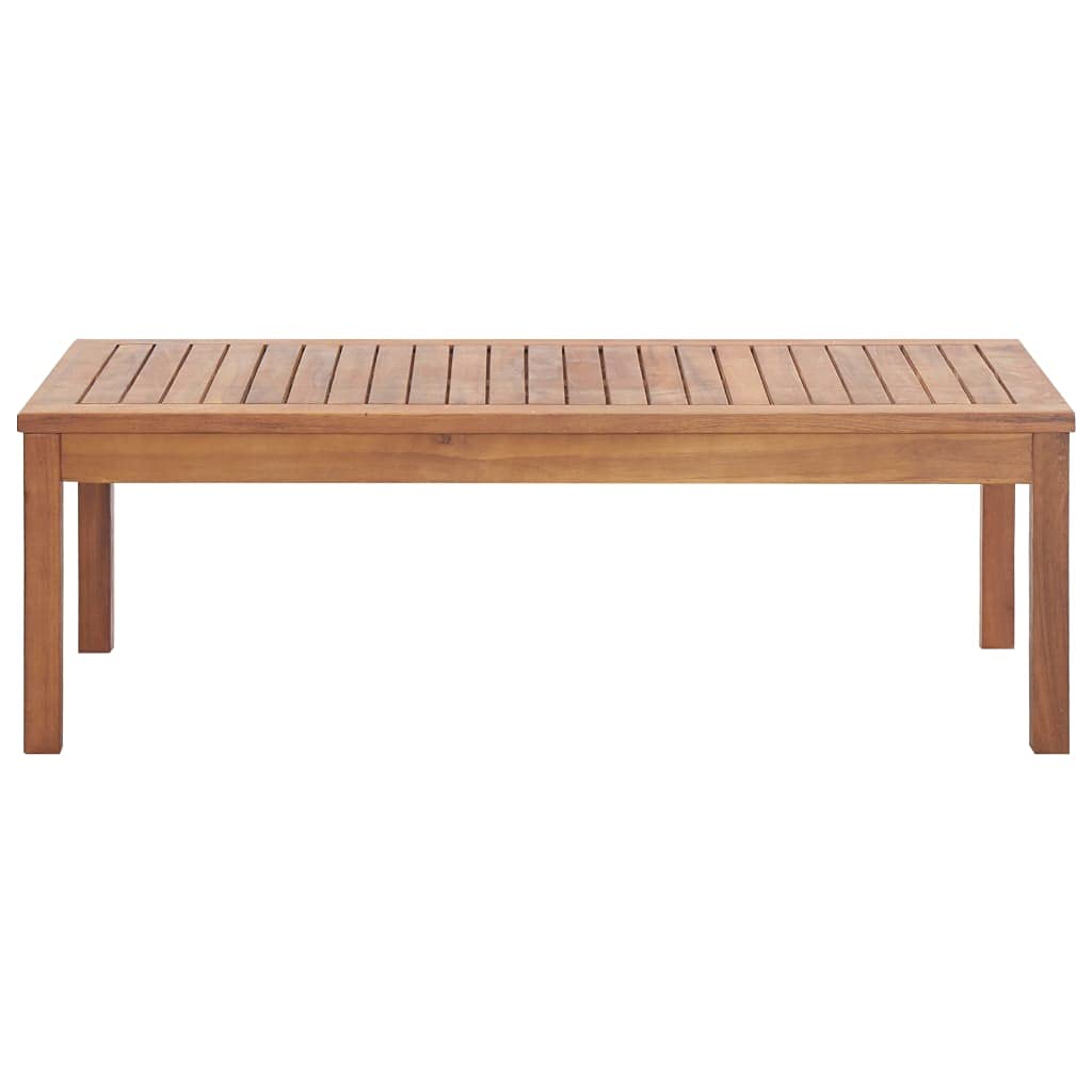 Set di 4 pezzi da giardino con cuscini in legno massello di acacia, set di mobili da giardino, patio, cortile, terrazza, balcone, divano, seduta, mobili ad angolo