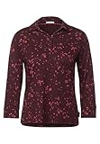 Cecil Damen Bluse mit Millefleur Print red Grape L