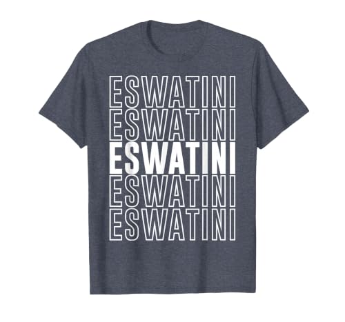 Eswatini T-Shirt, Men, Heather Blue, 5X-Large