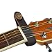 Brown Genuine Leather Guitar Strap Hook Button For Acoustic / Folk / Guitar