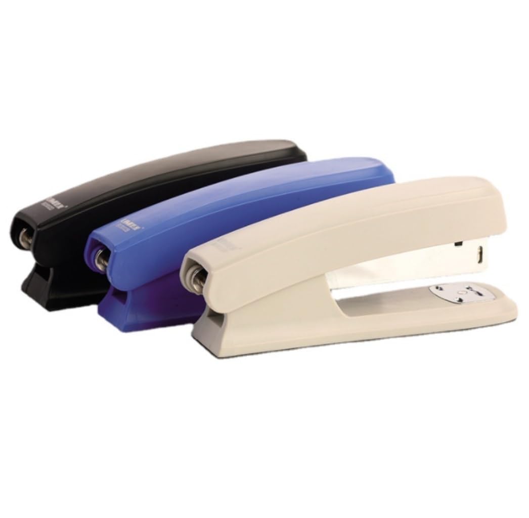 Spillatrice Pinzatrice Ufficio Cucitrice Standard Portatile da Tavolo for Ufficio for La Decorazione Home Office Cucitrice per Scrivania(Black)
