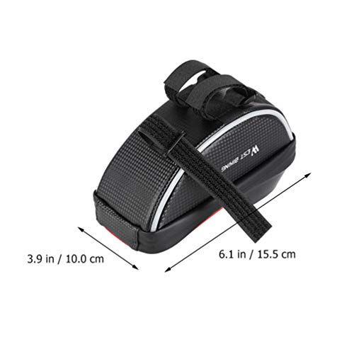 Bolsa de farol frontal para bicicleta de montanha à prova d'água BESPORTBLE, bolsa para celular com