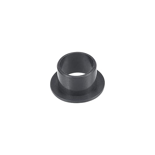 Miniatura 26 de uxcell Los rodamientos ensanchados de la manga 32.8 ft m diámetro interior 39.4 ft m OD 19.7 ft m longitud POM envueltos bujes sin aceite negro