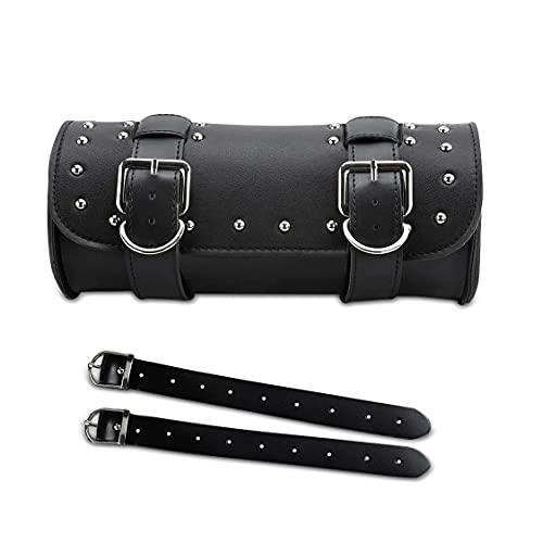 Borsa barilotto portattrezzi per moto custom retro...