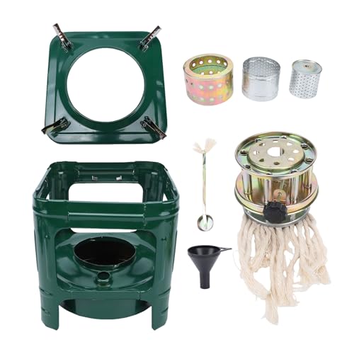 Poêle à kérosène portable Brrnoo en fer pour la cuisson en camping