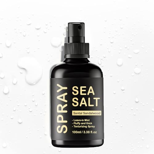 LBOYLOVE Sea Salt Spray for Hair Mens Texturizing Surf Spray for Adding Volume & Texture Hair Volume for Men Light Hold & Natural Finish Ideal for All Hair Types & Lengths 100ml/3.38 fl.oz.