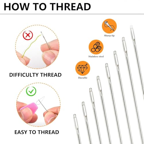 Image of Hzkokon 2 Pack Embroidery Kit for Beginners Adults Cross Stitch Kits Hand Embroidery Kit Includes Stamped Flower Pattern, Hoop, Color Threads,Tools & Follow Instruction