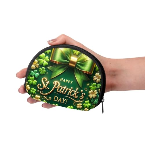 Portable Coin Purse St.Patrick'S Day-Celebration Mini Zippered Money Pouch Card Holder3