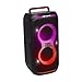 JBL Partybox Club 120 Bocina Portátil Efecto Luz LED, Bluetooth, 160W de Potencia, Reproducción 12 Horas, Resistente al Agua IPX4 - Negro