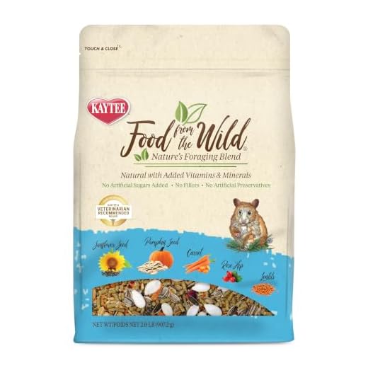 Kaytee Food from The Wild Natural Pet Hamster Food, 2 Pound
