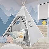 【Tragbar und faltbar】 Dieses Spiel-Tipi-Zelt ist einfach aufzubauen. Ebenso sind sie leicht zu zerlegen und zu falten. Dieses Tipi-Zelt für Kinder kann bequem von einem einzigen Erwachsenen zusammengestellt werden. Oder Sie können Spaß haben und es mit Ihren Kindern installieren. Es wird mit einer Tragetasche geliefert, die tragbar und praktisch ist, sodass Sie Kleinkinderzelte überall hin mitnehmen können.