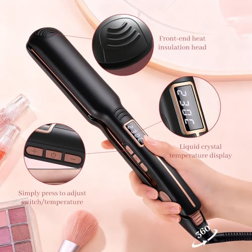 Plancha de Pelo Titanium-Ceramic 2.2'' 4 Temperaturas LED miniatura 6