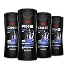 AXE Body Wash Phoenix 4 Count 12h Refreshing Scent Crushed Mint & Rosemary Men's Body Wash with 100% Plant-Based Moisturizers 16 oz