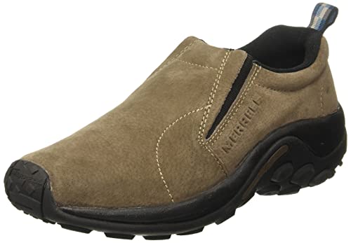 Image of Merrell mens Jungle Moc loafers shoes, Beige Classic Taupe, 10 US
