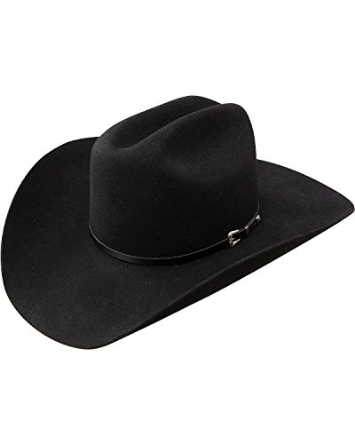 Resistol Men's Sonora 4X Fur Felt Cowboy Hat Black 6 3/4 #TOP24