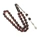 Mariiel Baltic Amber: Baltic Amber Tasbih - Handmade Prayer Beads -Silver Tassel- Spiritual Gift