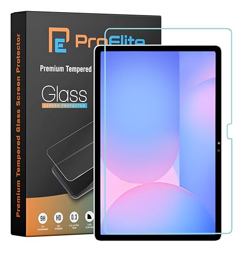 Image of ProElite Screen Protector for Samsung Galaxy Tab S10 FE Plus 13.1 inch, Premium Tempered Glass Screen Protector for Samsung Galaxy Tab S10 FE Plus 13.1 inch