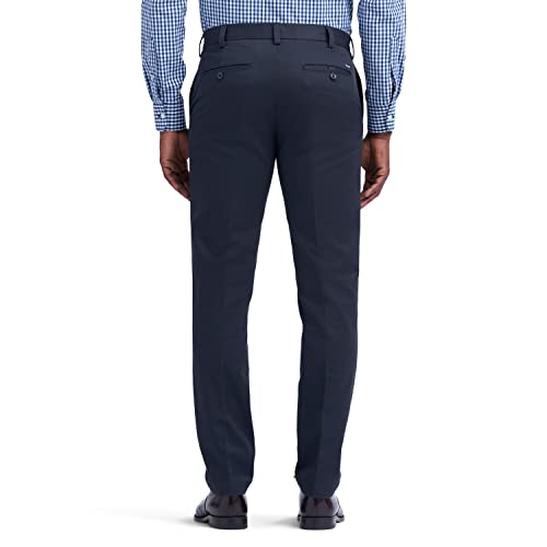 Izod Men's American Chino Flat Front Slim Fit Pant, Navy, 32W X 30L #TOP1