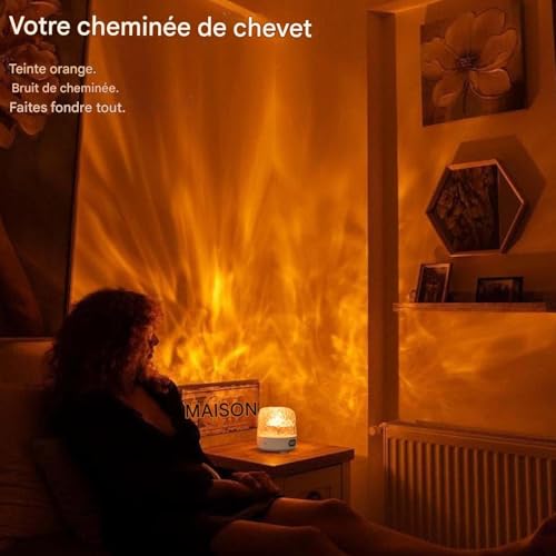 Lampe lune de bureau éclairage d'ambiance télécommande pour table - 2