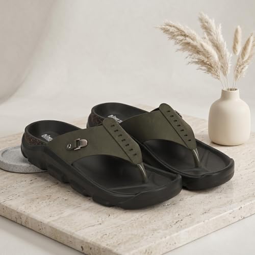 Image of All Seasons Men's Slippers Breathable, Soft-Lined, and Non-Slip for Durability Indoors or Outdoors All Year Long