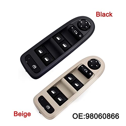 Interrupteur de vitre électrique double couleur beige 98060866 ajustement précis - 2